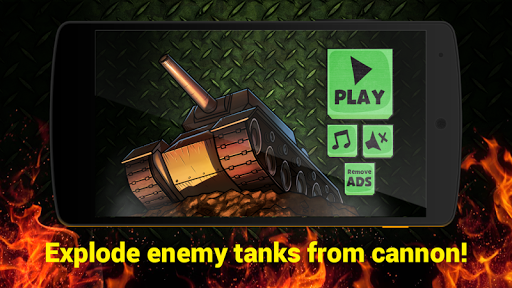 Tank Attack. War Game