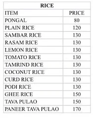 Idli Express menu 1