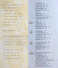 The Cascade Restaurant menu 2