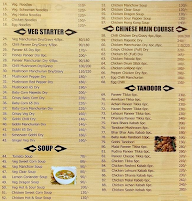 Flavours Restaurant menu 2