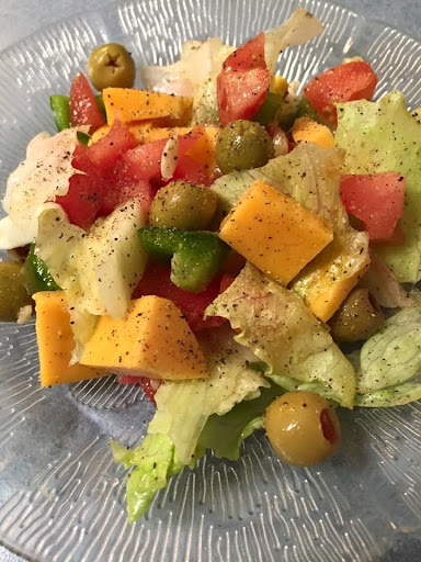 Mixed Salad with Mom’s Homemade Sweet Vinaigrette Dressing