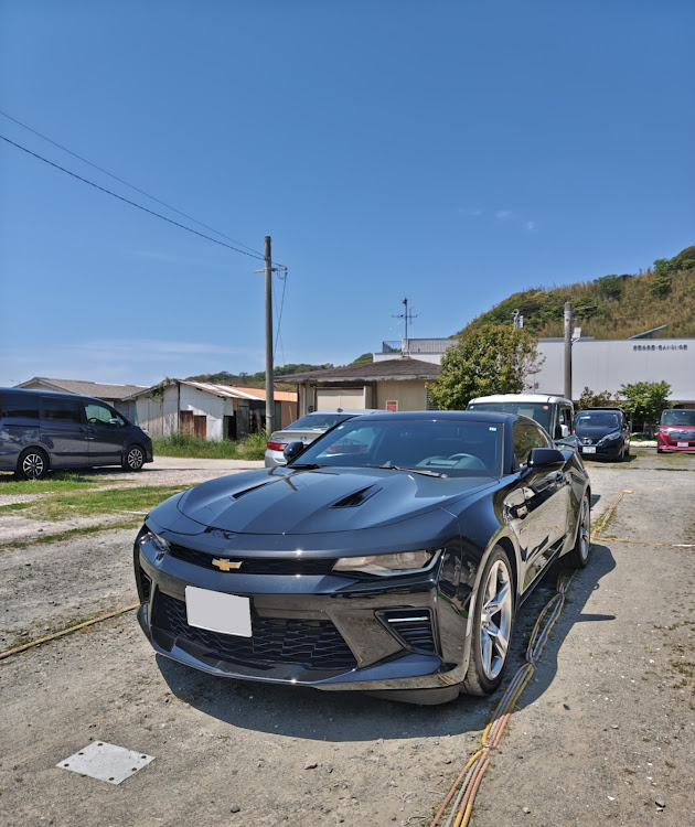 カマロのカマロ・アメ車・ゴールデンウィーク・志賀島・福岡に関するカスタム事例の投稿画像1枚目