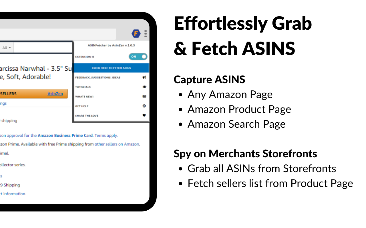 ASINFetcher Amazon ASIN Grabber Tool Preview image 3