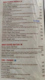 Sugar Daddy Restaurant And Lounge menu 2