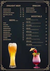 Barrys Sky Lounge menu 6