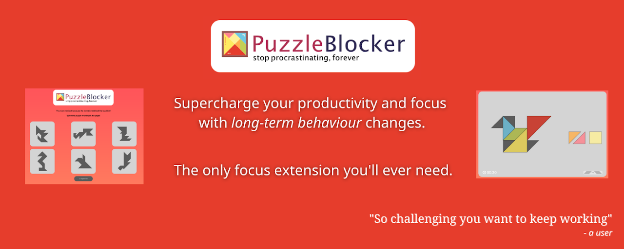 PuzzleBlocker: Stop wasting time with puzzles Preview image 2