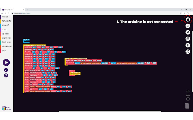 Robot Blocks 2.0 Extension chrome extension