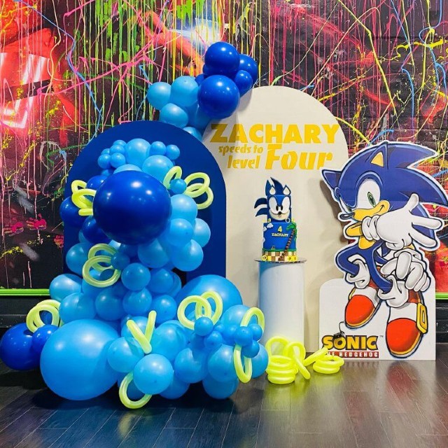 decoracao do sonic