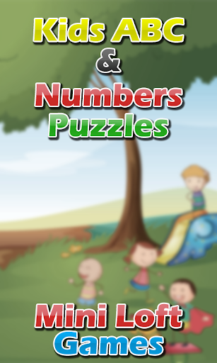 Kids ABC Numbers puzzle free