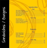 Zinger Restaurant menu 4