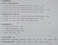 Anupama Sweets & Restaurant menu 3