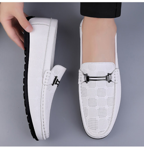 Title 16, Business Casual First Layer Cowhide Leather Sho...