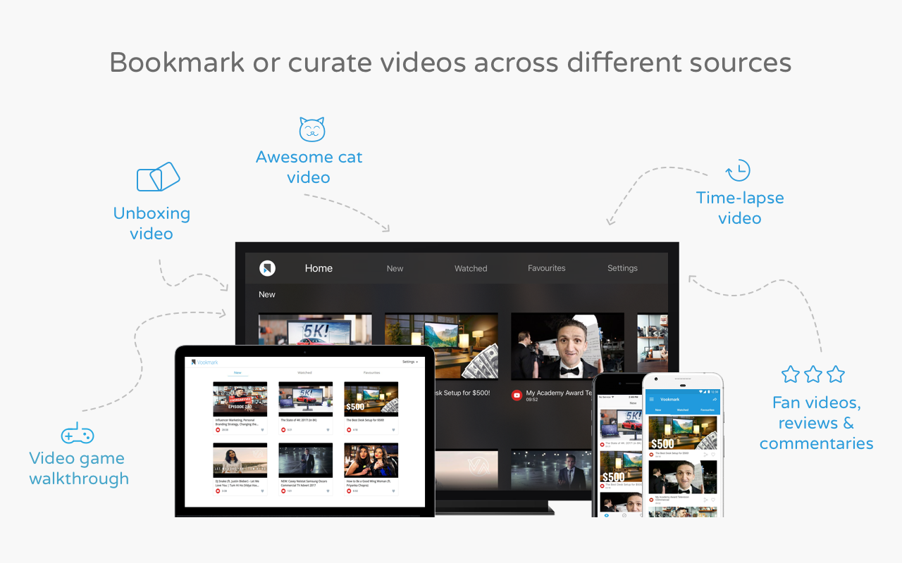 Vookmark - Easy video bookmarking Preview image 4