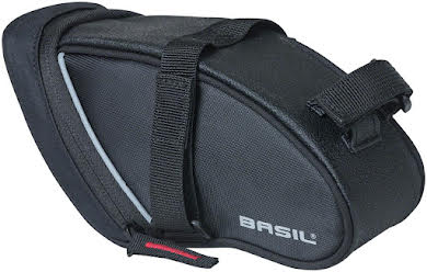 Basil Sport Design Saddle Bag - 1L Strap Mount Black alternate image 4