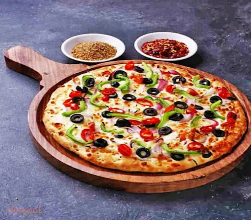 Happy Paneer Onion Capsicum Pizza