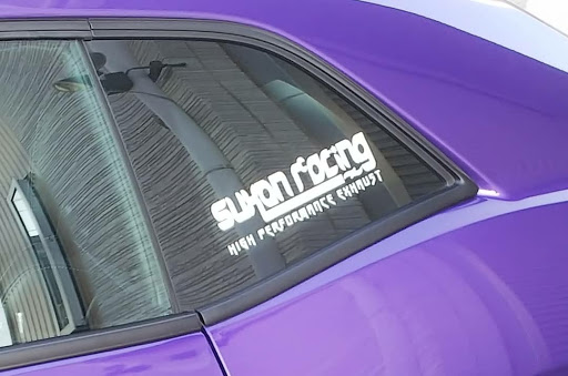 チャレンジャー の洗車 愛車紹介 Suxon Racing ステッカー貼り アメ車に関するカスタム メンテナンスの投稿画像 車 のカスタム情報はcartune