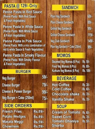 SSS Cafe' menu 2