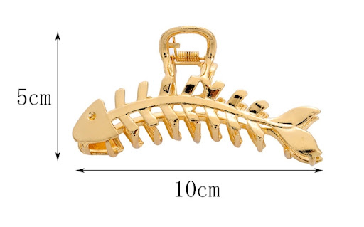Title 1, Creative Fashion Hair Accessories Fishbone Grip...