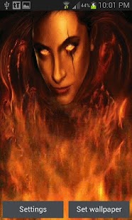 How to download Fiery Vampire Live Wallpaper patch 2 apk for bluestacks