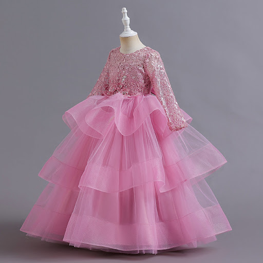 Title 2, New Western-style Long-sleeved Sequin Children...