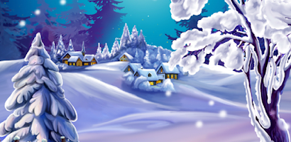 Winter Landscape Wallpaper Screenshot 1 of 4