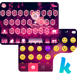 Crystal Flower Kika Keyboard