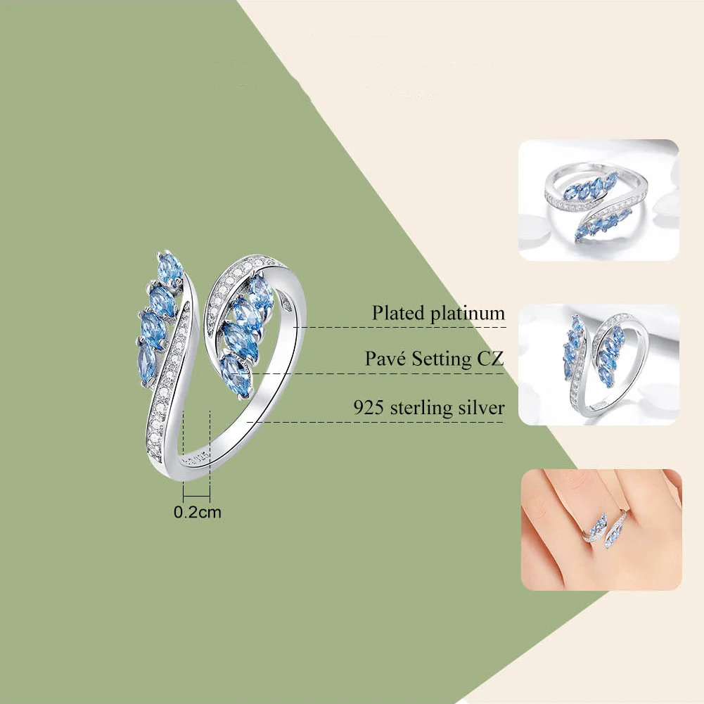 Title 1, Bague femme argent irrégulière, tendance et élé...