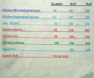 Riyaz Biryani Corner menu 1