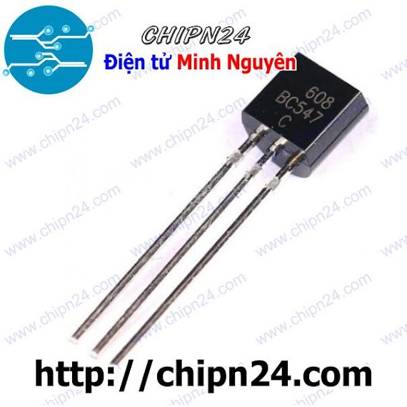 [10 Con] (Kt1) Transistor Bc547 To - 92 Npn 100Ma 45V (547)