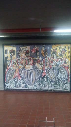 Mural Candombe Ciencias