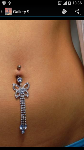 Belly Piercing Designs