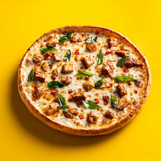 Chicken Ghee Roast Pizza