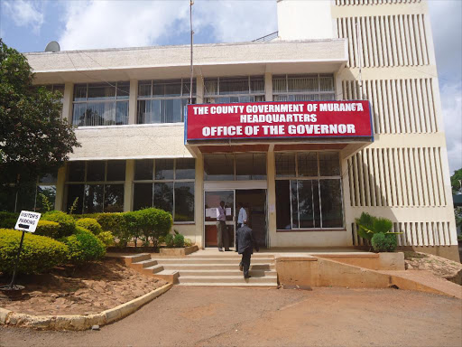 Murang'a county government Offices in Murang'a town.