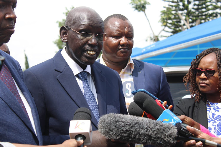 Basic Education Principal Secretary Belio Kipsang