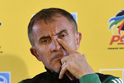 Orlando Pirates head coach Milutin Sredojevic .