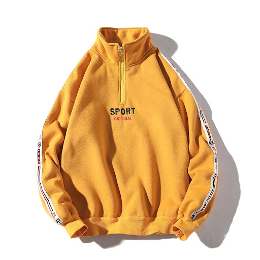 Title 1, Straight leader pull striped sweater