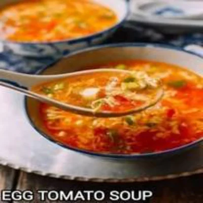 Egg Drop Tomato Soup