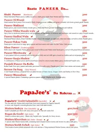 PapaJee's menu 8