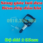 Súng Giác Hơi Đen Chân Không Không Dùng Lửa Kèm Dây Nối Giác Hơi Vòi Dẫn Khí