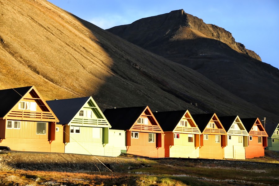 Longyearbyen, domki