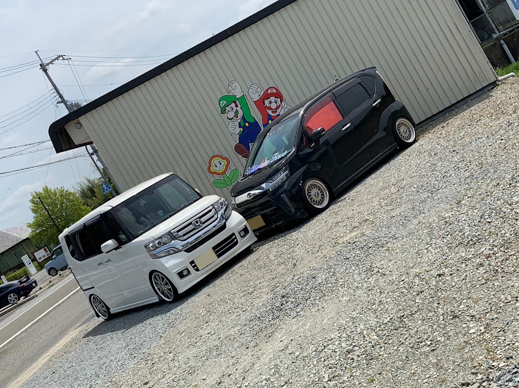 ムーヴカスタムのムーヴカスタムla150s・BBS・フルストレートマフラー・スパッタゴールド60・ローズゴースト2に関するカスタム事例の投稿画像3枚目