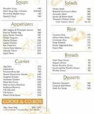 Cooke & Co. menu 4