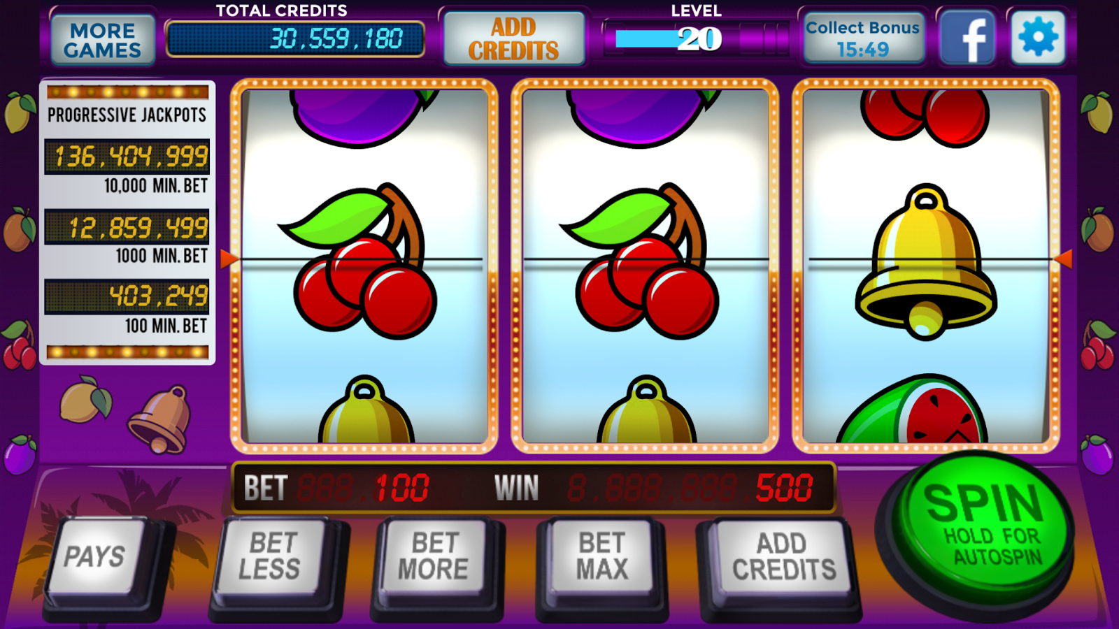 100 super hot slot online