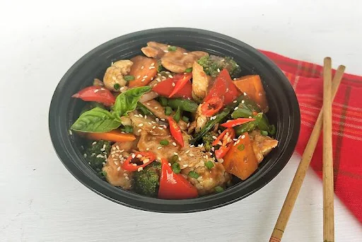 Ginger Honey Stir-Fry Chicken