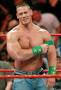 Professional wrestler John Cena. 