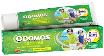 Odomos Naturals Non-sticky Mosquito Repellent Cream