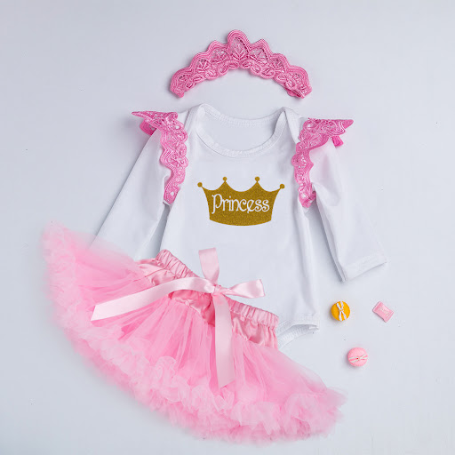 Title 4, Cross-border baby childrens holiday crown romp...