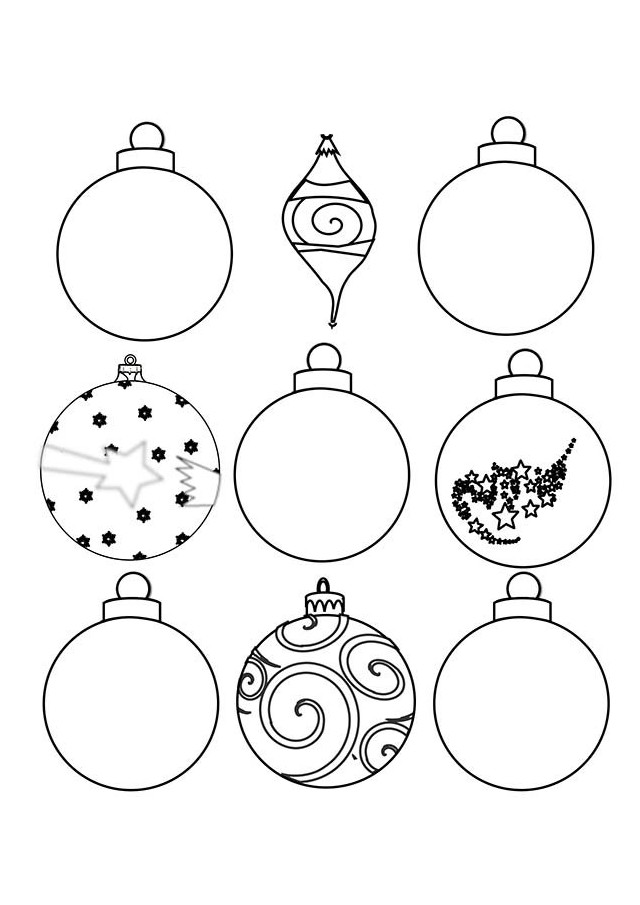 desenhos de Natal para colorir