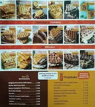 XO Belgian Waffle menu 1