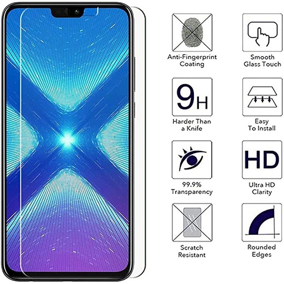 Kính Cường Lực Hd Dành Cho Huawei Mate 9 10 20 P30 Lite Honor 8X 9 10 Lite 20Pro Nova 2I 3 3I 5T 7I Y9 Prime 2019